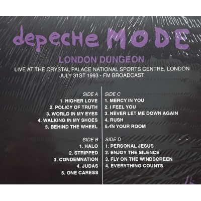 Depeche Mode - 2 LP - London Dungeon - Color Vinyl