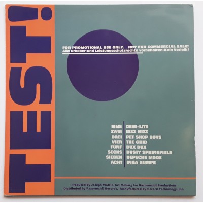 Depeche Mode - 2 + 12" - This Is Only A Test! - Red Vinyl - w/ Pet Shop Boys ...