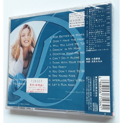 Gibson, Debbie - CD - JAP -Think with Your Heart - SEALED - PROMO