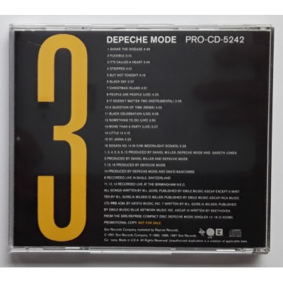 Depeche Mode - CD - U.S.A. - Section from... - PROMO