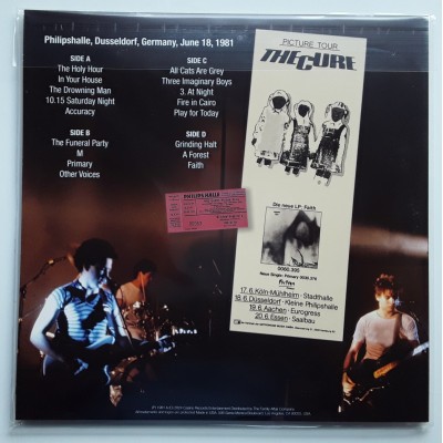 Cure, The - 2 LP - Picture Tour - Red Vinyl