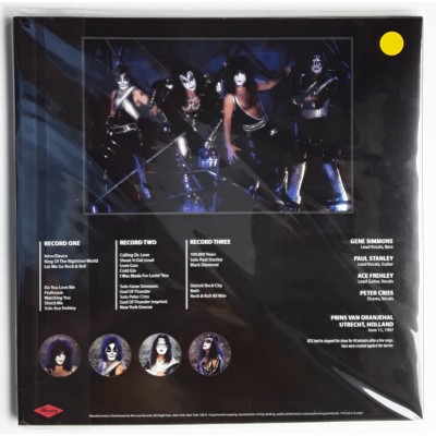 Kiss - 3 LP - Breaking Fences!! - Yellow Vinyl
