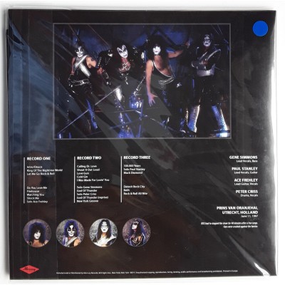 Kiss - 3 LP - Breaking Fences!! - Blue Vinyl