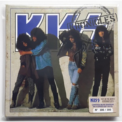 Kiss - 4 LP - Hot In The Shade - Chronicles - Blue Vinyl