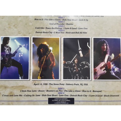 Kiss - 4 LP - Hot In The Shade - Chronicles - Blue Vinyl