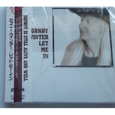 Winter, Johnny - CD - JAP - Let Me In - PROMO - SEALED