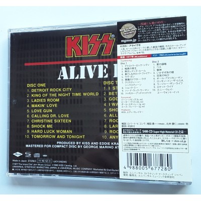 Kiss - 2 CD - JAP - Alive II