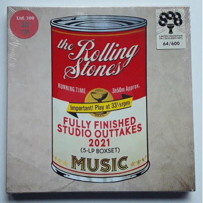 Rolling Stones - 5 LP - BOX - Fully Finished - Colored...