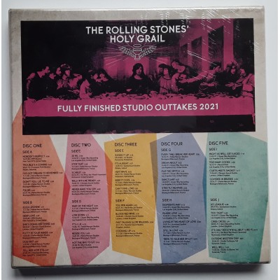 Rolling Stones - 5 LP - BOX - Fully Finished - Colored Vinyl - SEALED
