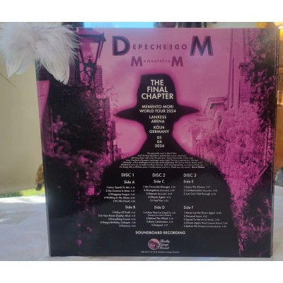 Depeche Mode - 3 LP - The Final Chapter - Red Vinyl