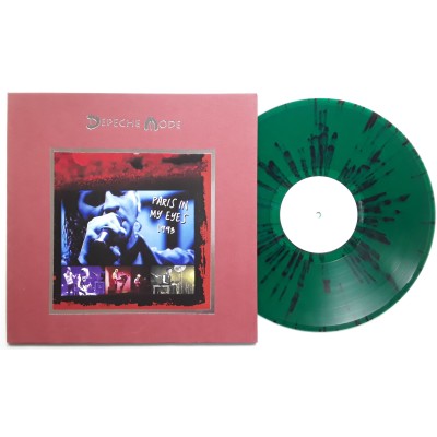 Depeche Mode - 2 LP - Paris In My Eyes 1993 - Green Splatter Vinyl - Ltd. 25 Pieces