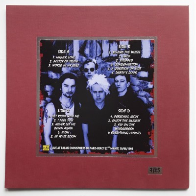 Depeche Mode - 2 LP - Paris In My Eyes 1993 - Green Splatter Vinyl - Ltd. 25 Pieces
