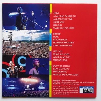 Depeche Mode - 2 LP - Live At Rock Am Ring 2006 - Testpressing - Ltd. 10 Pieces