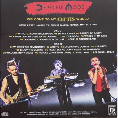 Depeche Mode - 2 CD - Global Spirit Tour Live In Bordeaux