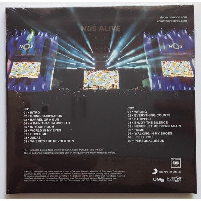 Depeche Mode - 2 CD - Global Spirit Tour Live In Lisbon