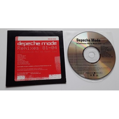 Depeche Mode - CD - USA - Remixes 81-04 - PROMO