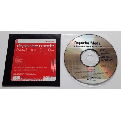 Depeche Mode - CD - USA - Remixes 81-04 - PROMO