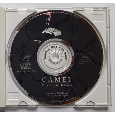 Camel - CD - JAP - Dust And Dreams - PROMO