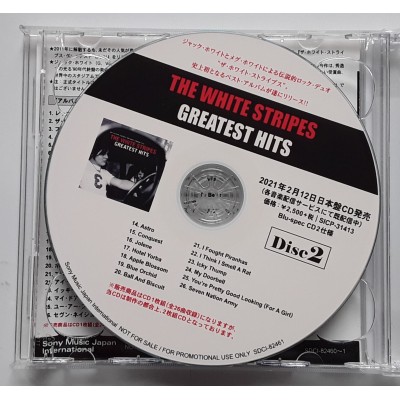 The White Stripes - 2 CDR - JAP - Greatest Hits - PROMO ONLY