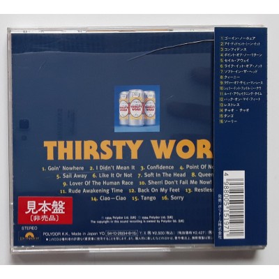 Status Quo - CD - JAP - Thirsty Work - PROMO