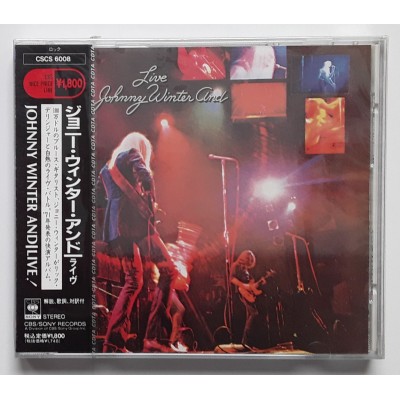 Winter, Johnny - CD - JAP - Live! - PROMO - SEALED