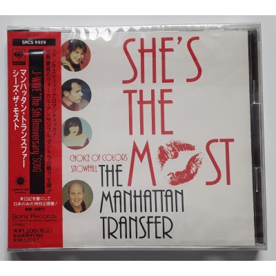 Manhattan Transfer - CD - JAP - She's The Most - PROMO - SEALED
