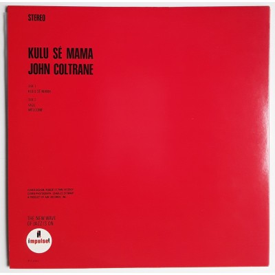 Coltrane, John -  LP - JAP - Kulu Se Mama