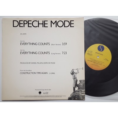 Depeche Mode - 12" - USA - Everything Counts - PROMO