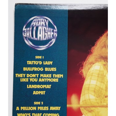 Gallagher, Rory -  LP - JAP - Very Best Of Rory Gallagher
