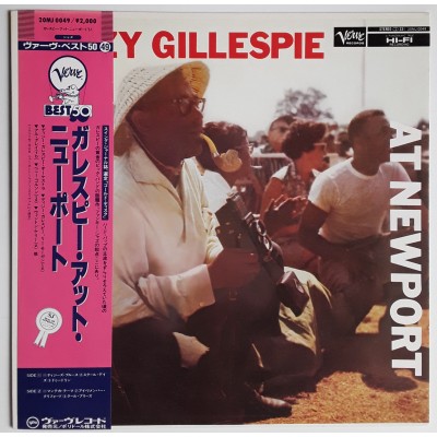 Gillespe, Dizzy -  LP - JAP - At Newport