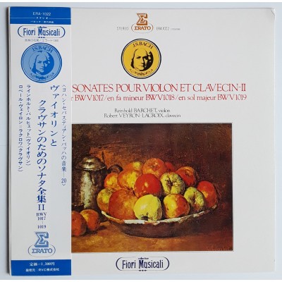 Bach - LP - JAP - Sonates Pour Violin