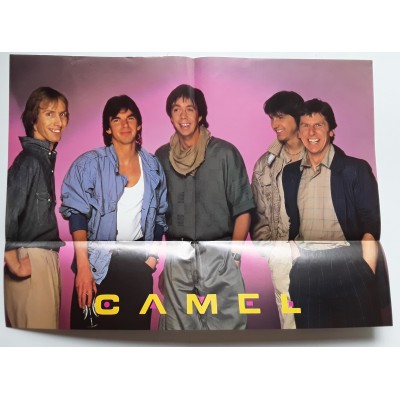 Camel - LP - JAP - Pressure Points + POSTER