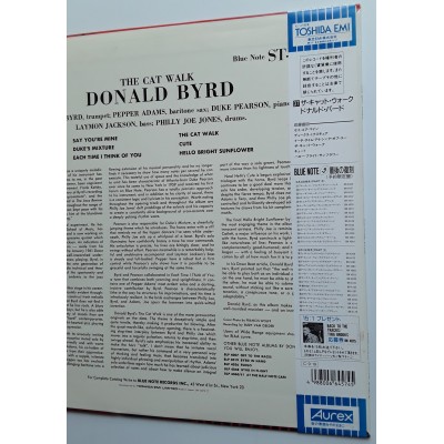 Byrd, Donald - LP - JAP - The Cat Walk - BLUE NOTE