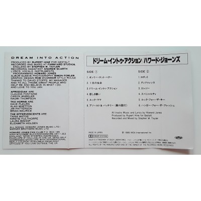 Jones, Howard - MC - JAP - Dream Into Action
