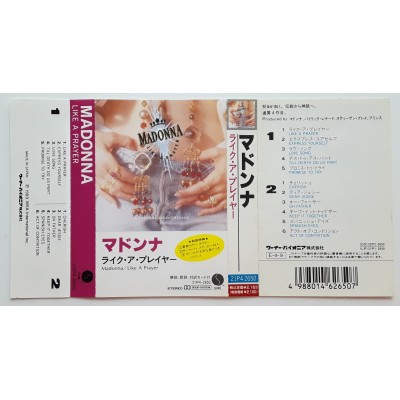 Madonna - MC - JAP - Like A Prayer + Sticker