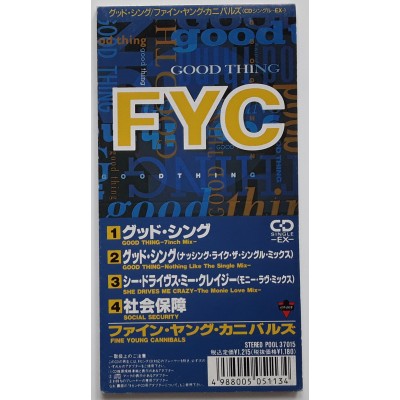 Fine Young Cannibals - 3" CD - JAP - Good Thing