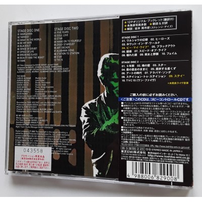 Bowie, David - 2 CD - JAP - Stage - PROMO
