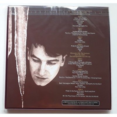 U2 - U 2 - 4 LP - BOX - Deep Inside A Cold Fine - Yellow Vinyl