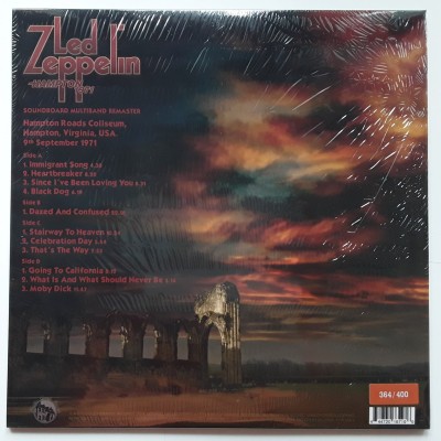 Led Zeppelin - 2 LP - Hampton 1971 - Orange Vinyl - Ltd. 400