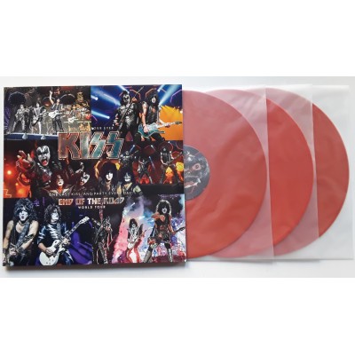 KISS - 3 LP - One Last Kiss, And Party Every Day ! - Red...