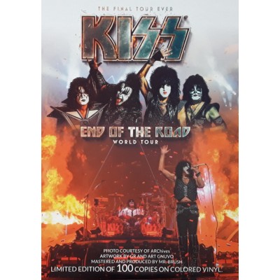KISS - 3 LP - One Last Kiss, And Party Every Day ! - Red Vinyl