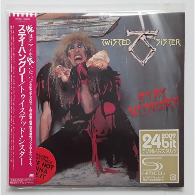Twisted Sister - CD - JAP - Stay Hungry - PROMO - SEALED