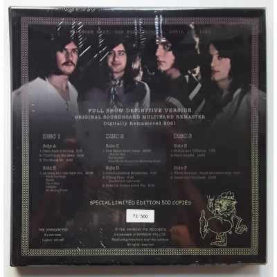Led Zeppelin - 3 LP - BOX - The Hand That Feeds - Multicolor Vinyl