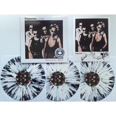 Depeche Mode - 3 LP - Pervertion in Milan - b/w Splatter...