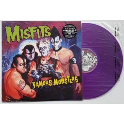 The Misfits - LP - JAP- Famous Monsters - Ltd: 1500 - Purple Vinyl