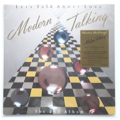 Modern Talking - LP - EU - Let's Talk About Love - SEALED - LTD.2500 Translucent Blue Vinyl