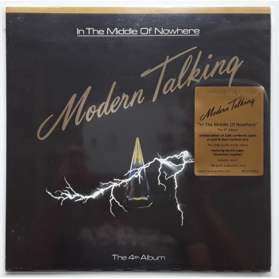 Modern Talking - LP - EU - In The Middle of Nowhere - SEALED - LTD.2500 - Transparent Gold Vinyl