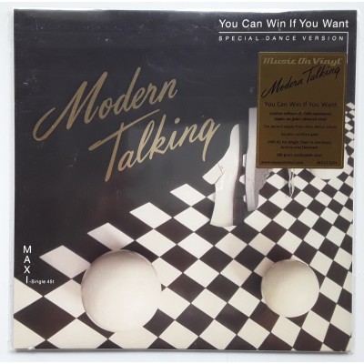 Modern Talking - 12" EU - You can Win If You Want - SEALED - LTD.1500 - Gold Vinyl
