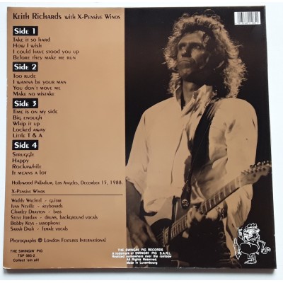Keith Richards - Rolling Stones - 2 LP - A Stone Alone - Dark Blue / Hell Blue