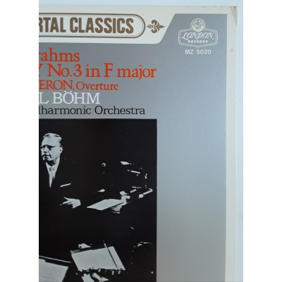Brahms - LP - JAP - Symphonie No.3